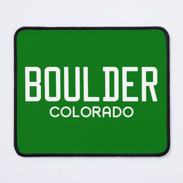 Item preview, Colorado License Plate Style Tee Boulder - WHITE designed and sold by RonTo.