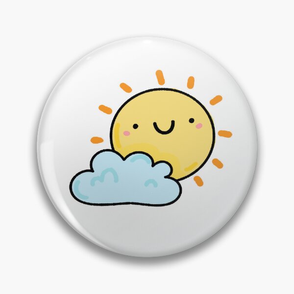Item preview, Kawaii Sun with Cloud designed and sold by kawaiilife.