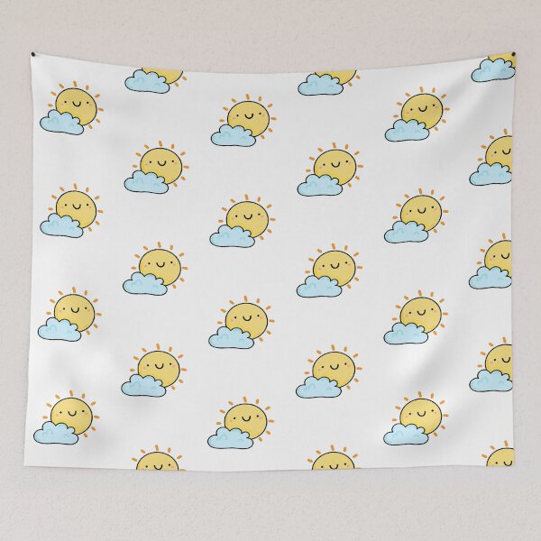 Item preview, Kawaii Sun with Cloud designed and sold by kawaiilife.