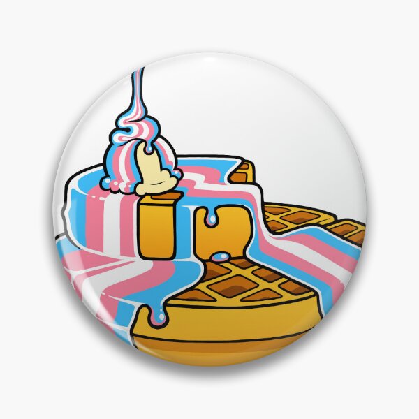 Item preview, Trans Transgender Pride Waffles LGBT designed and sold by flannmoriath.