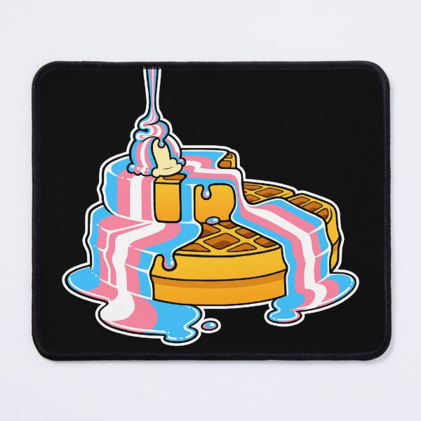 Item preview, Trans Transgender Pride Waffles LGBT designed and sold by flannmoriath.