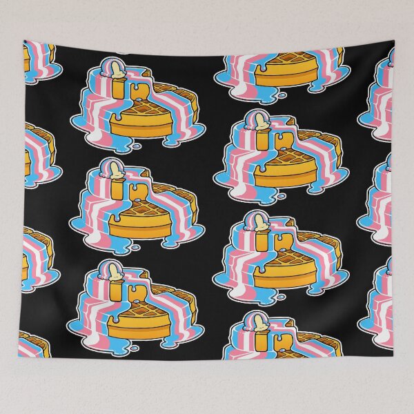 Item preview, Trans Transgender Pride Waffles LGBT designed and sold by flannmoriath.