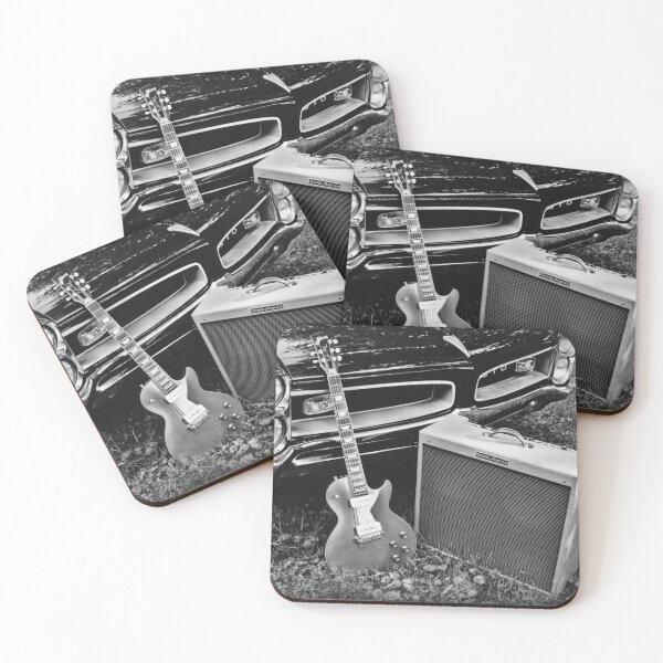 Item preview, Vintage Car, Vintage Rock Guitar designed and sold by plugsnpixels.