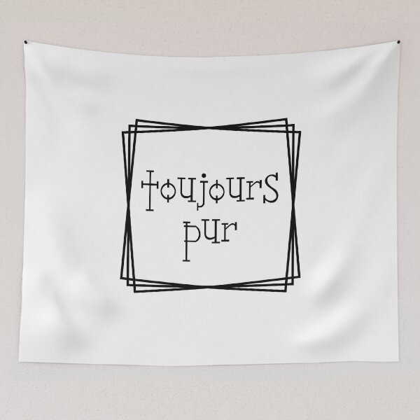 Item preview, Toujours Pur - Siempre puro - Idioma francés designed and sold by JourneyCreative.