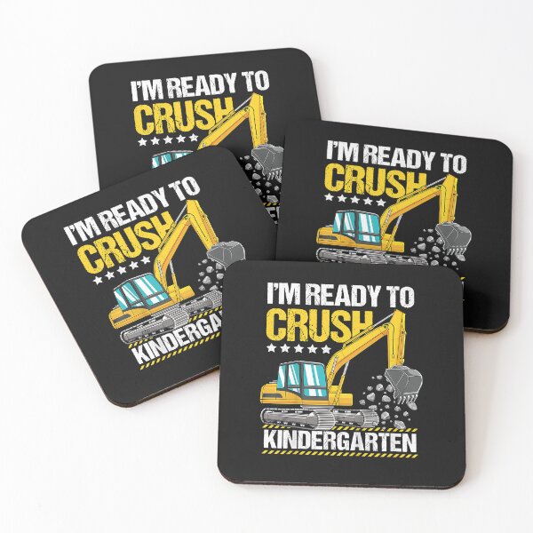 Artikelvorschau, Kids I'm Ready To Crush Kindergarten Construction Vehicle Boys entworfen und verkauft von Mitzi12312.