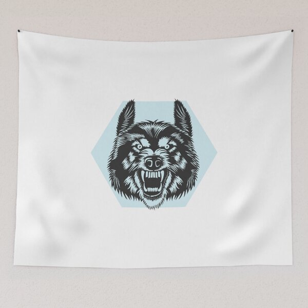 Item preview, Angry wolf designed and sold by pepitapulgoncit.