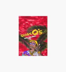 QuavO's Cereal Red Art Board