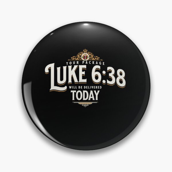 Item preview, LUKE 6:38 Your Package is Ready for Delivery Design Tee Shirt for Personal Use or Holiday Gift designed and sold by minimalistmom.