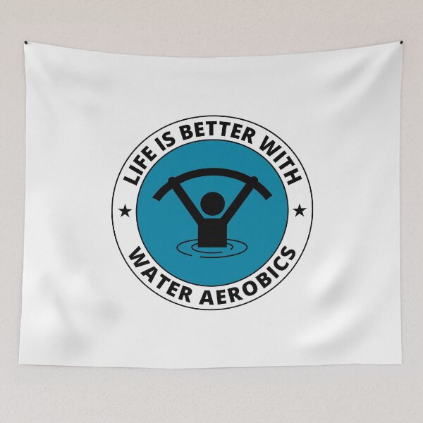 Item preview, Water Aerobics Aquatic fitness Aqua Exercise designed and sold by CuteDesigns1.