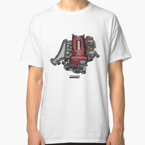 RB26DETT Skyline GT-R Motor Classic T-Shirt