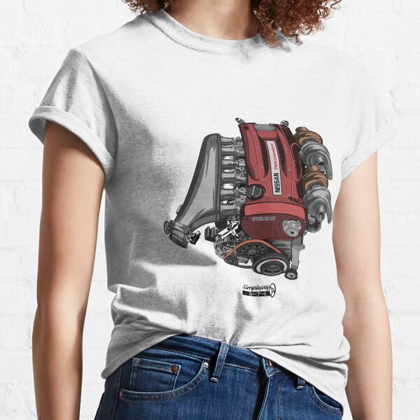 RB26DETT Skyline GT-R engine Classic T-Shirt