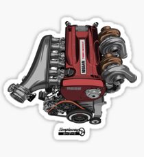 RB26DETT Skyline GT-R engine Sticker