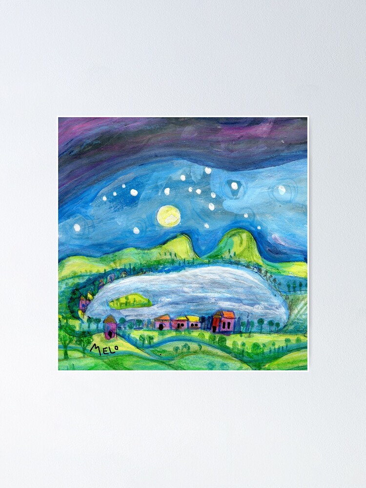 Alternate view of Norcal Magic (square) Poster