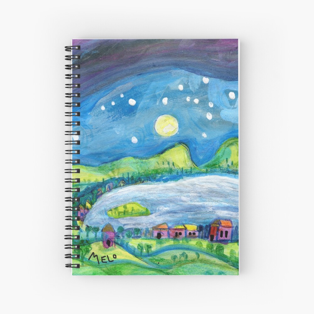 Norcal Magic (square) Spiral Notebook