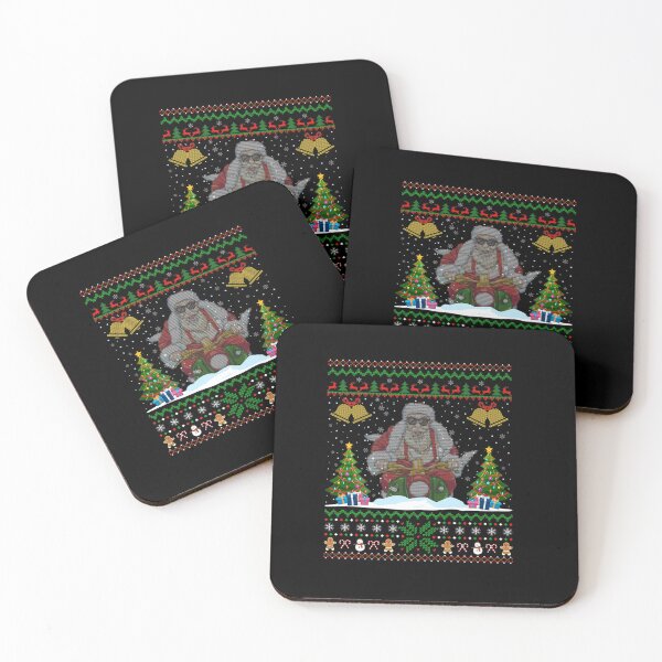 Item preview, FUNNY SANTA ON MOTORCYCLE UGLY CHRISTMAS GIFTS designed and sold by sobriowslen.