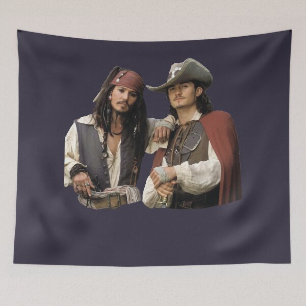 Item preview, So Funny Jack Sparrow Pirates Of The Caribbean Classic Fans designed and sold by tkingrober.