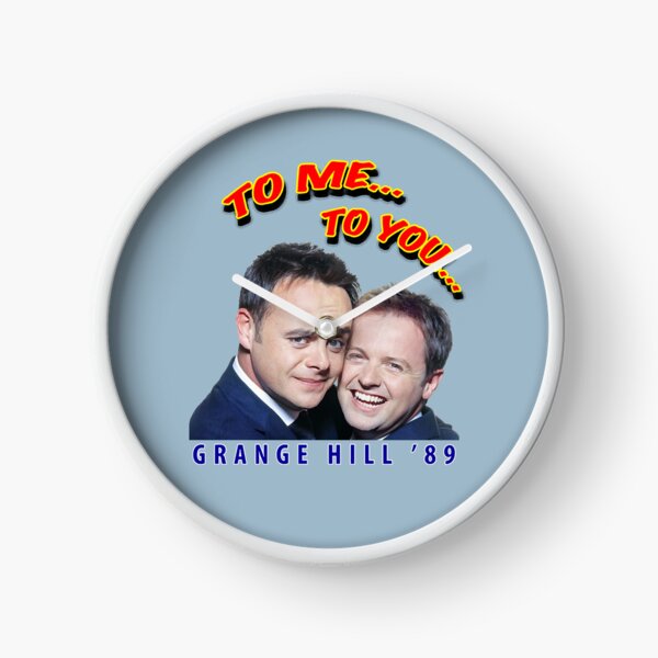 Funny Jokes For You Ant N Dec Brothers Gifts Music Fans Clock