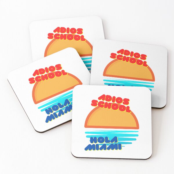 Item preview, Adios School Hola Miami - Hola Miami - Adios School designed and sold by boomantique.