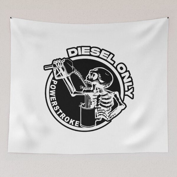 Item preview, whistlindiesel Sticker Diesel Only Cummins designed and sold by dealgard.