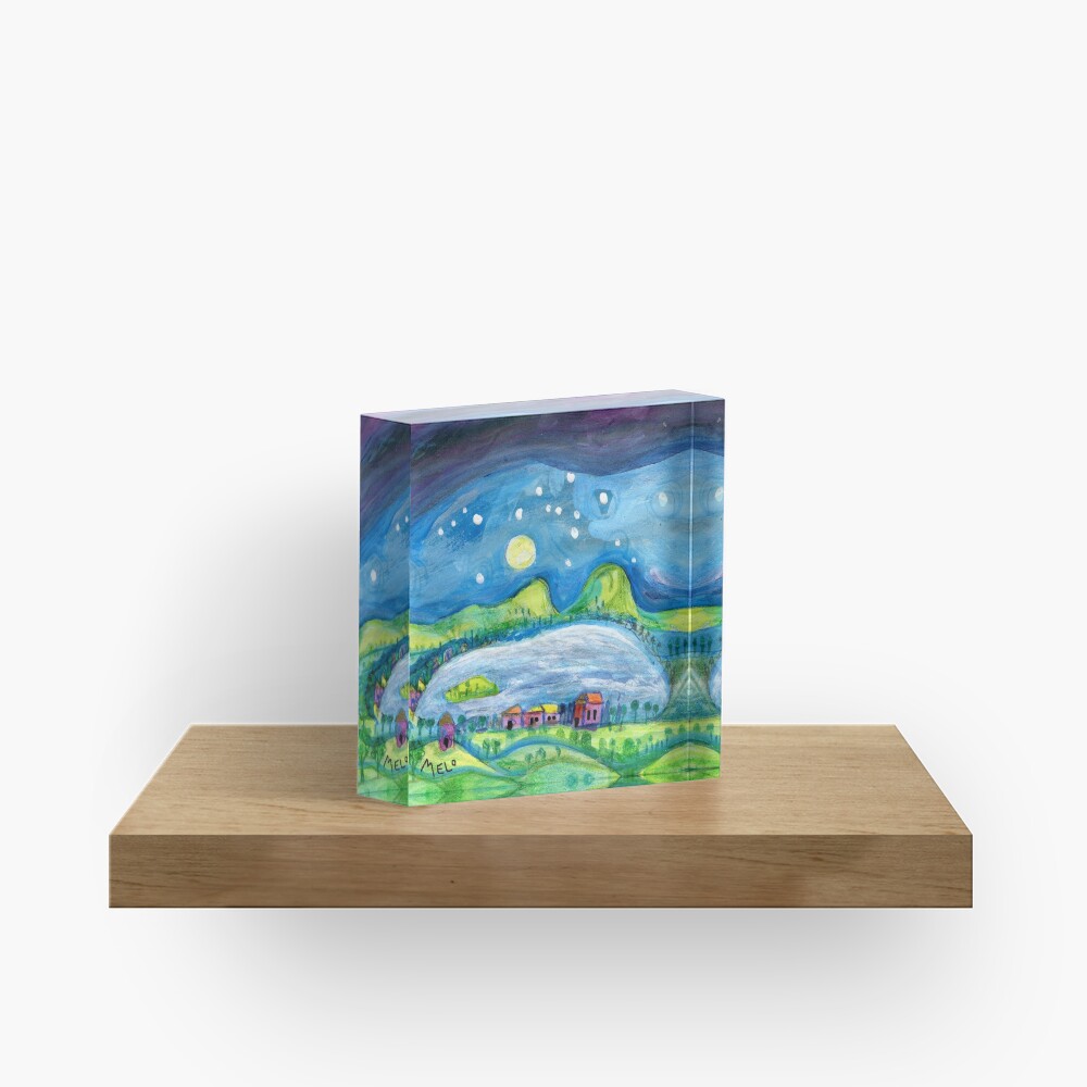 Norcal Magic (square) Acrylic Block