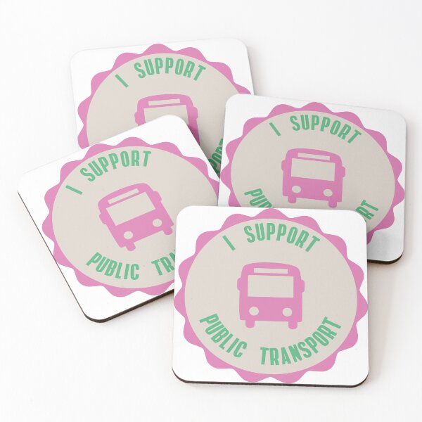 Item preview, I Support Public Transport designed and sold by Picket Club.