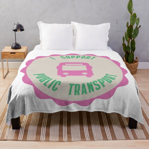 Item preview, I Support Public Transport designed and sold by Picket Club.