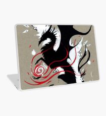 BLACK DRAGON RIBBONS Laptop Skin