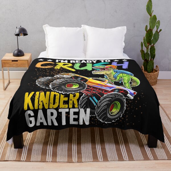 Artikelvorschau, Kindergarten Dinosaur Monster Truck Back to School Boys Gift entworfen und verkauft von Mitzi12312.