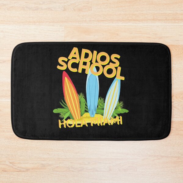 Item preview, Adios School Hola Miami - Surf - Beaches designed and sold by boomantique.