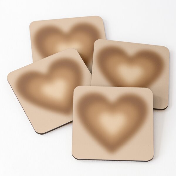 Item preview, Aura heart | brown designed and sold by Lavannya.