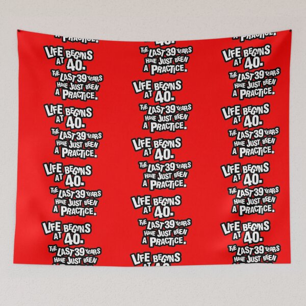 Item preview, Life begins at 40. The last 39 years have just been a practice designed and sold by nektarinchen.