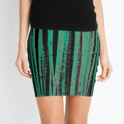 forest – green Mini Skirt