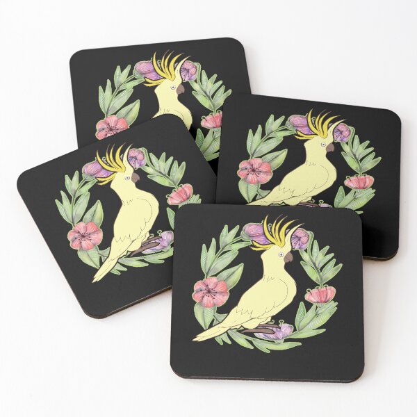 Item preview, Cockatoo Color Floral Pattern designed and sold by UnknownArtistt.