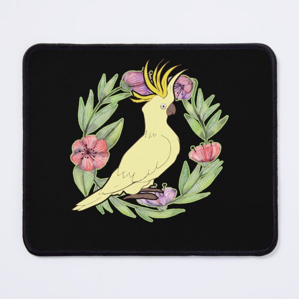 Item preview, Cockatoo Color Floral Pattern designed and sold by UnknownArtistt.