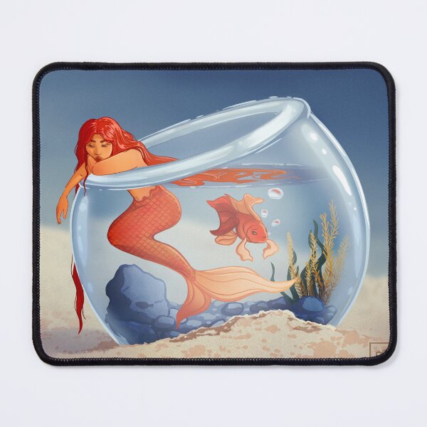 Item preview, Goldfish Mermaid designed and sold by wip-art.