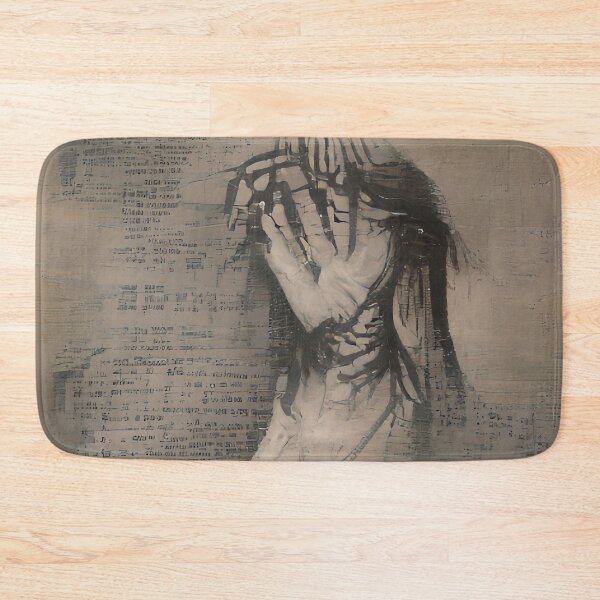Item preview, Affliction Creepy Paper Art designed and sold by CreepyKaleidopi.