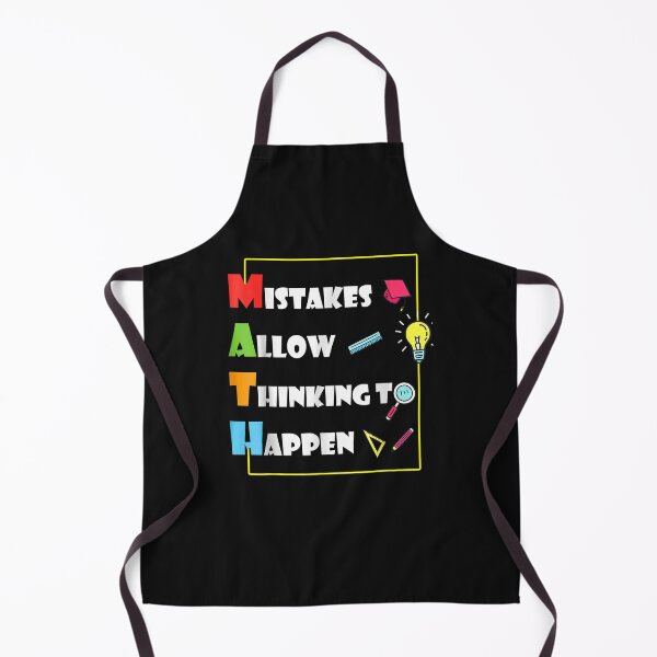 Item preview, Mistakes Allow Thinking To Happen Math Day Back to school designed and sold by Mitzi12312.