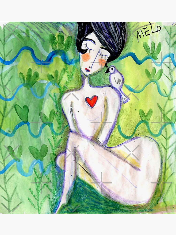 Shy Lady by meloearth