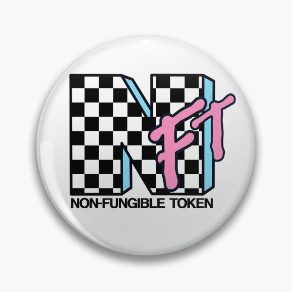 Item preview, NFT shirt, NFT stickers, web 3, mtv inspired, 90s babes, crypto, metaverse designed and sold by MJ Koldewyn.
