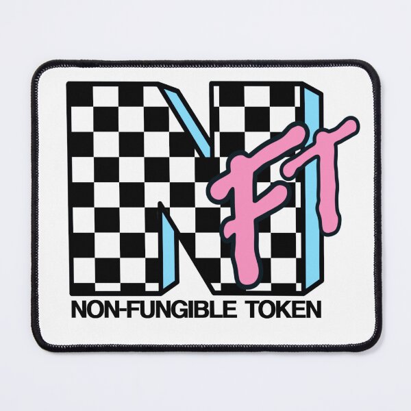 Item preview, NFT shirt, NFT stickers, web 3, mtv inspired, 90s babes, crypto, metaverse designed and sold by MJ Koldewyn.