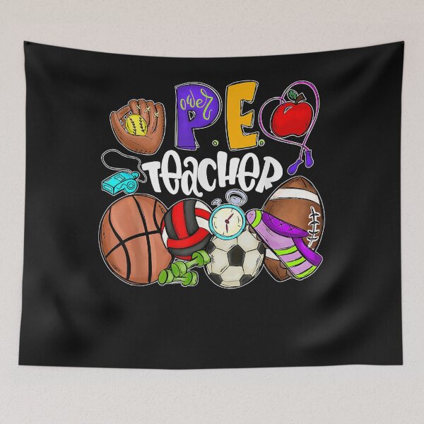 Item preview, PE Teacher Funny Physical Education Teacher Back To School designed and sold by Mitzi12312.
