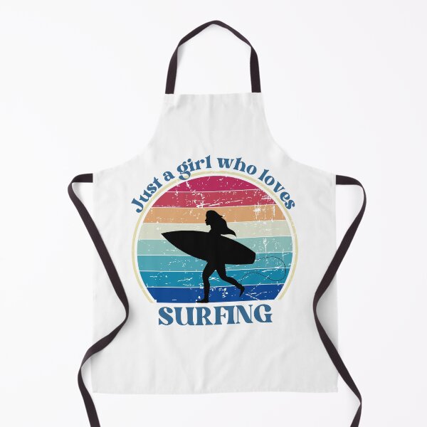 Item preview, Just a girl who loves surfing designed and sold by ORA_ORA.