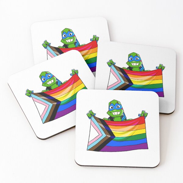Item preview, rottmnt leo lgbtq pride designed and sold by Illuwugirl.