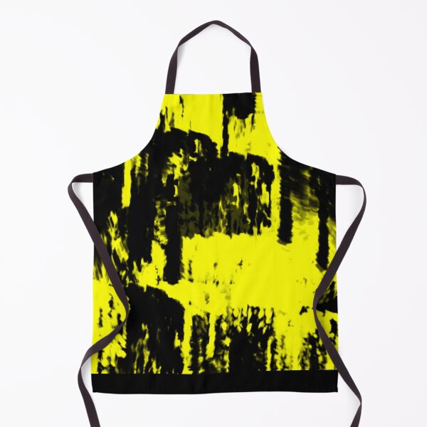 Item preview, abstract background, yellow paint smears on a black background designed and sold by vilma3000.