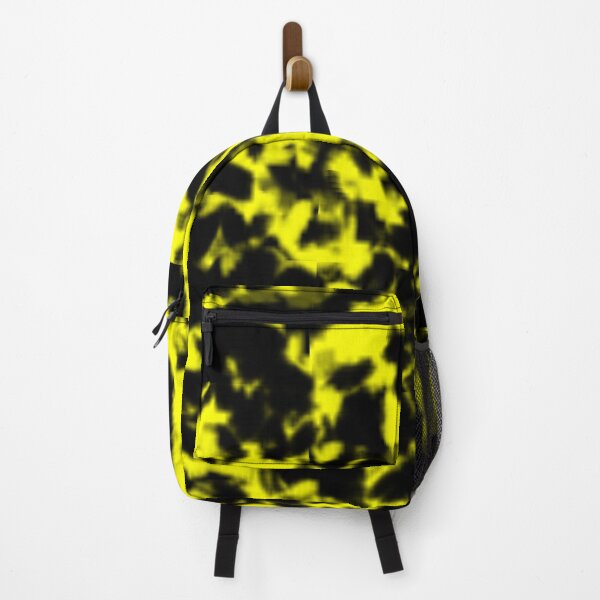 Item preview, Copy of abstract background, yellow paint smears on a black background designed and sold by vilma3000.