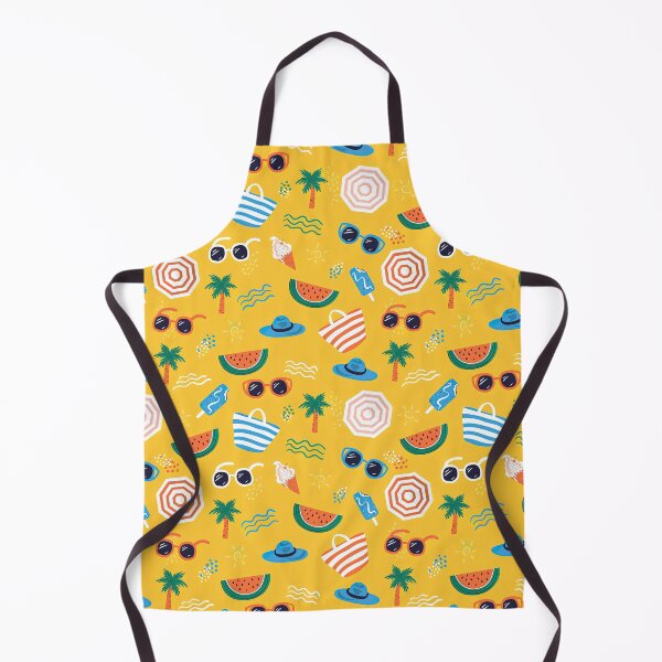 Item preview, Myrtle Beach, Summer Pattern, Colorful seamless summer pattern with hand drawn beach elements designed and sold by graphic-genie.