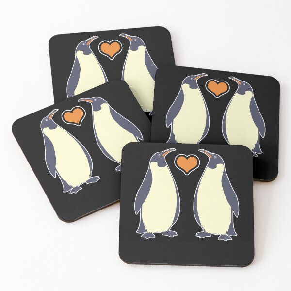Item preview, Love Emperor Penguin With Heart Funny Valetines Gift designed and sold by UnknownArtistt.