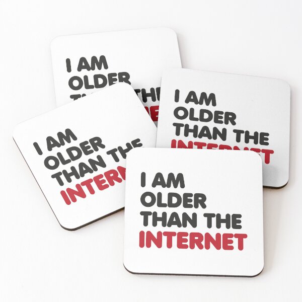 Item preview, I Am Older Than The Internet Funny IT Technology designed and sold by JuxNdx.