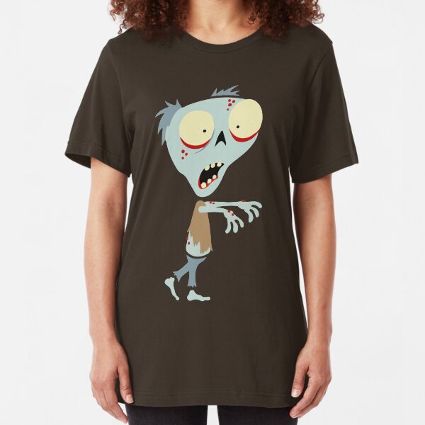 Fred The Zombie - Everybody Shuffling! Slim Fit T-Shirt