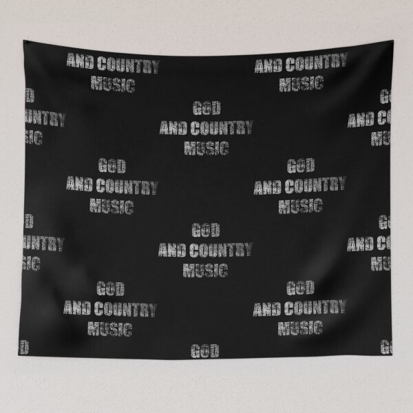 Item preview, God and country music designed and sold by Sigurd Auer.